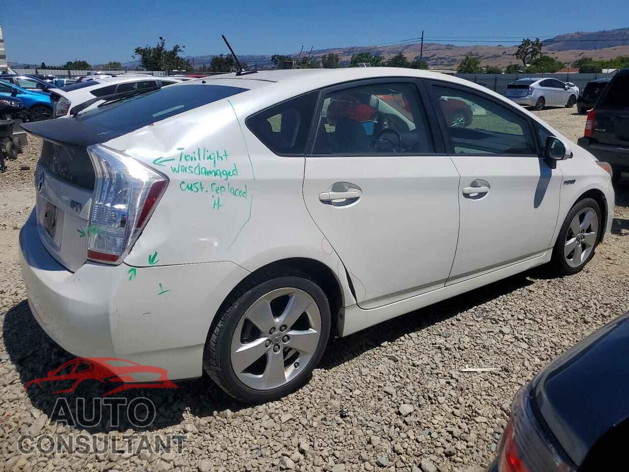 TOYOTA PRIUS 2010 - JTDKN3DU6A0056728