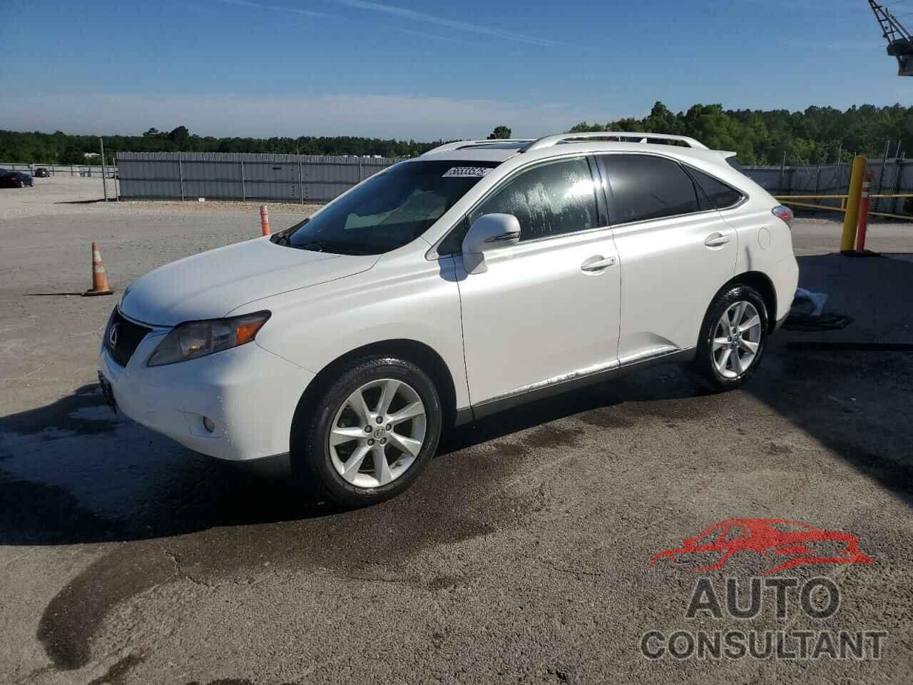 LEXUS RX350 2010 - 2T2ZK1BA8AC022070