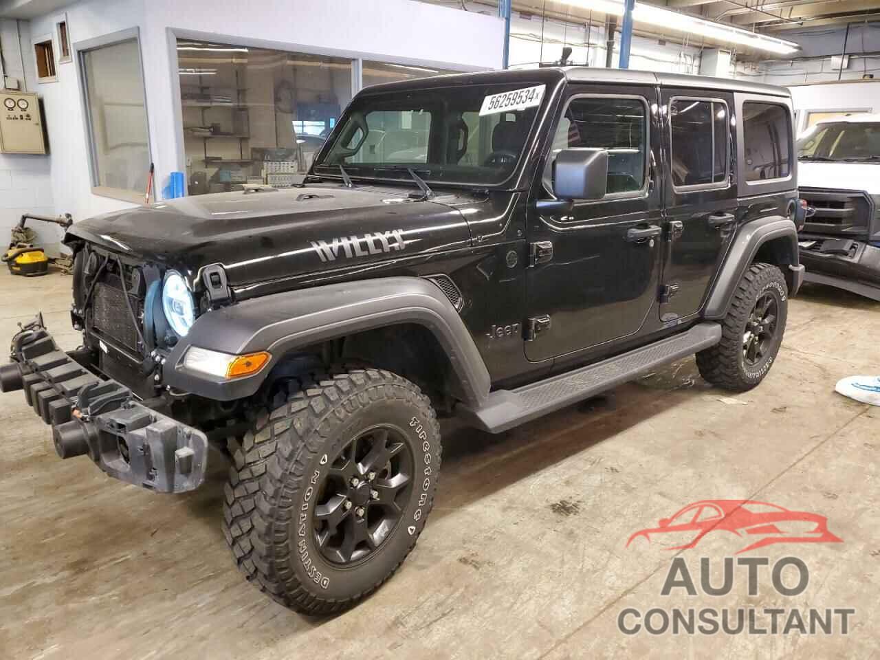 JEEP WRANGLER 2021 - 1C4HJXDG6MW542531