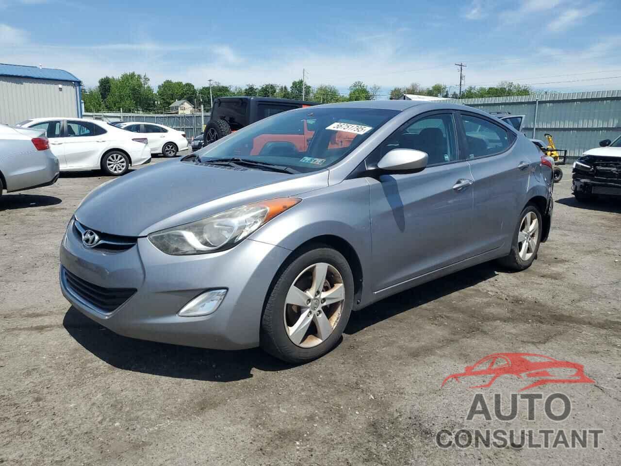 HYUNDAI ELANTRA 2012 - KMHDH4AEXCU296696
