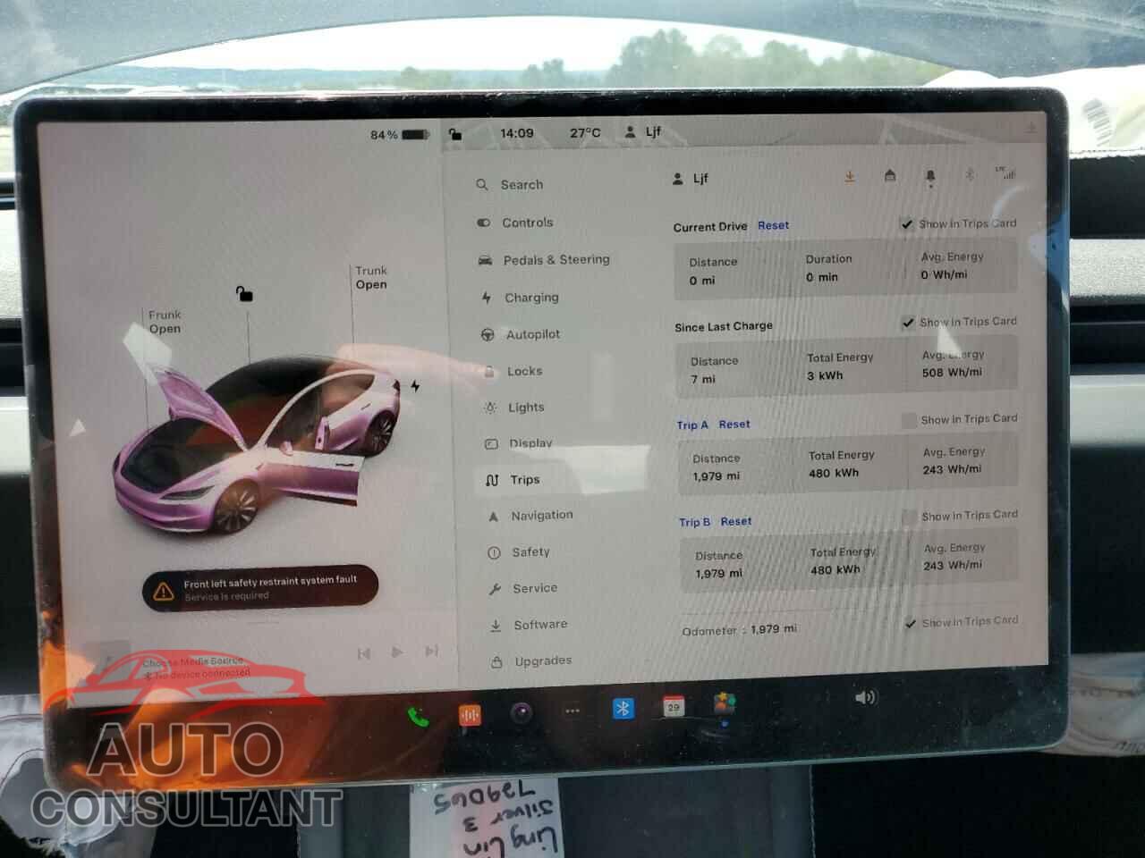 TESLA MODEL 3 2024 - 5YJ3E1EA5RF729065