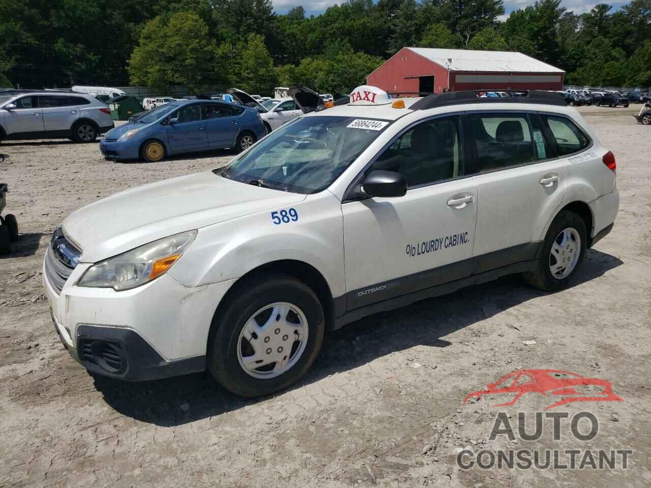 SUBARU OUTBACK 2013 - 4S4BRBAC8D3245700