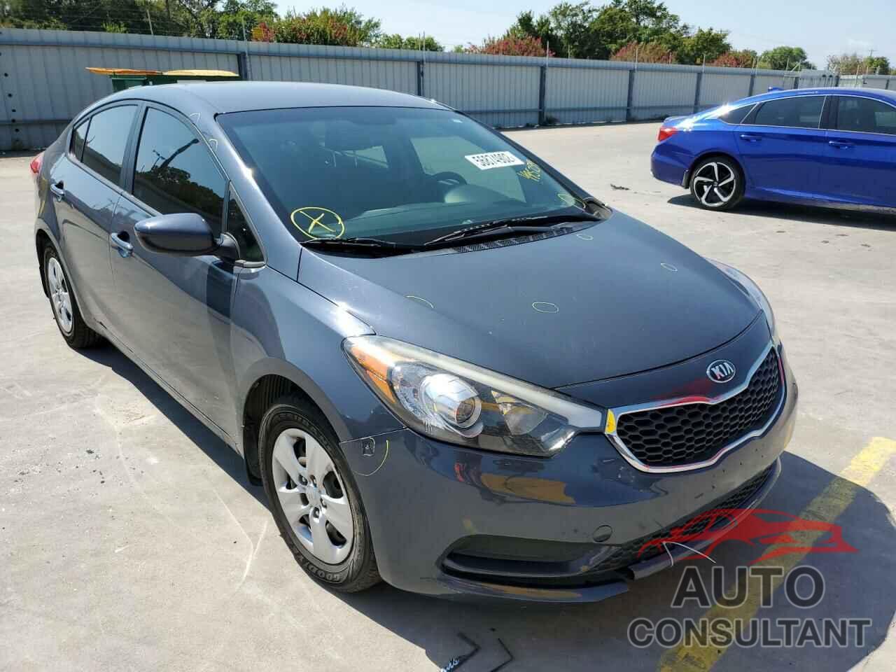 KIA FORTE 2016 - KNAFK4A62G5495259