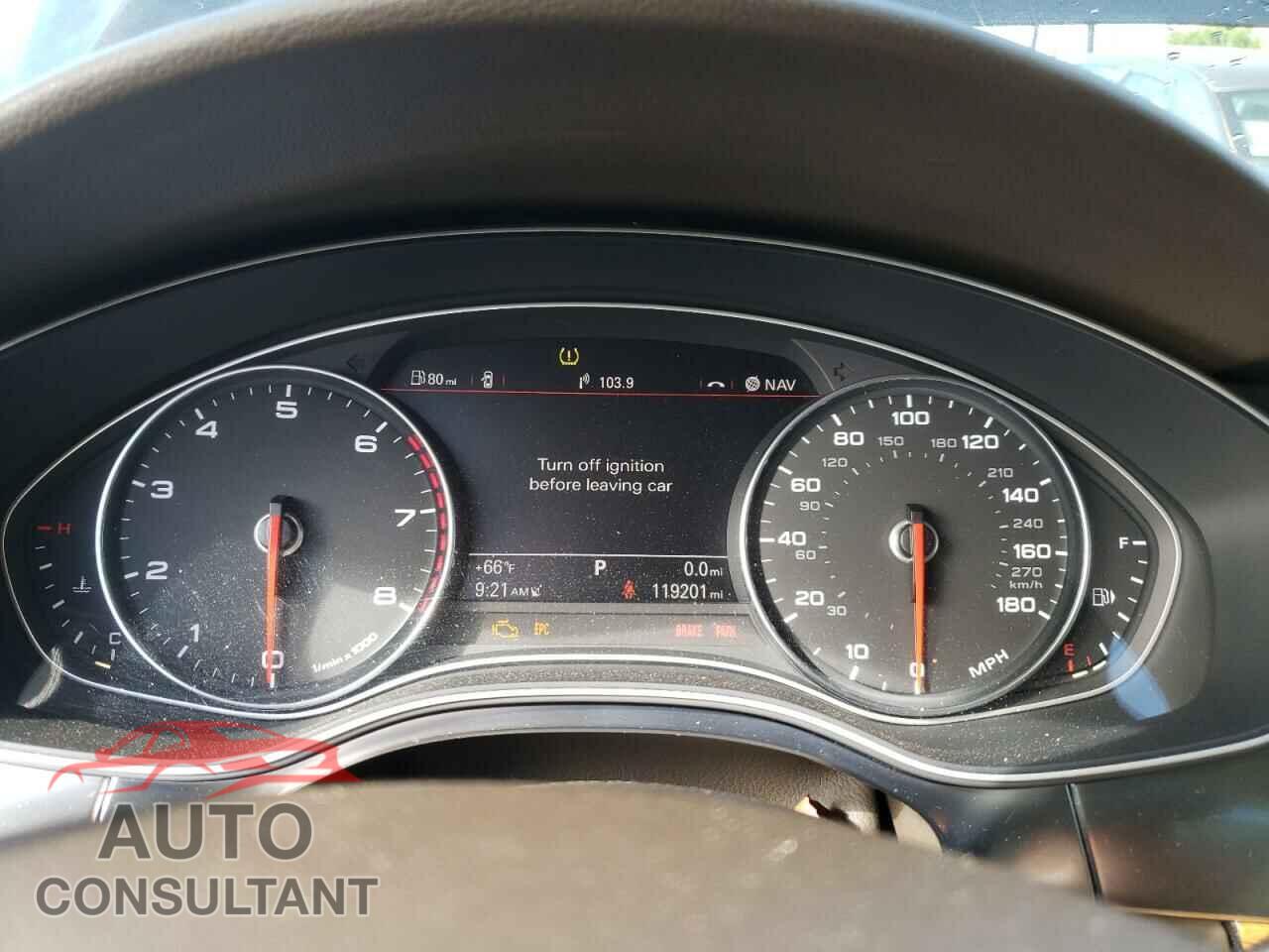 AUDI A6 2013 - WAUGFAFC0DN079194