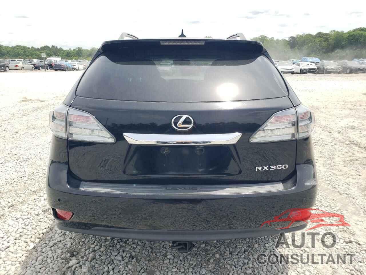 LEXUS RX350 2012 - 2T2BK1BA4CC153680