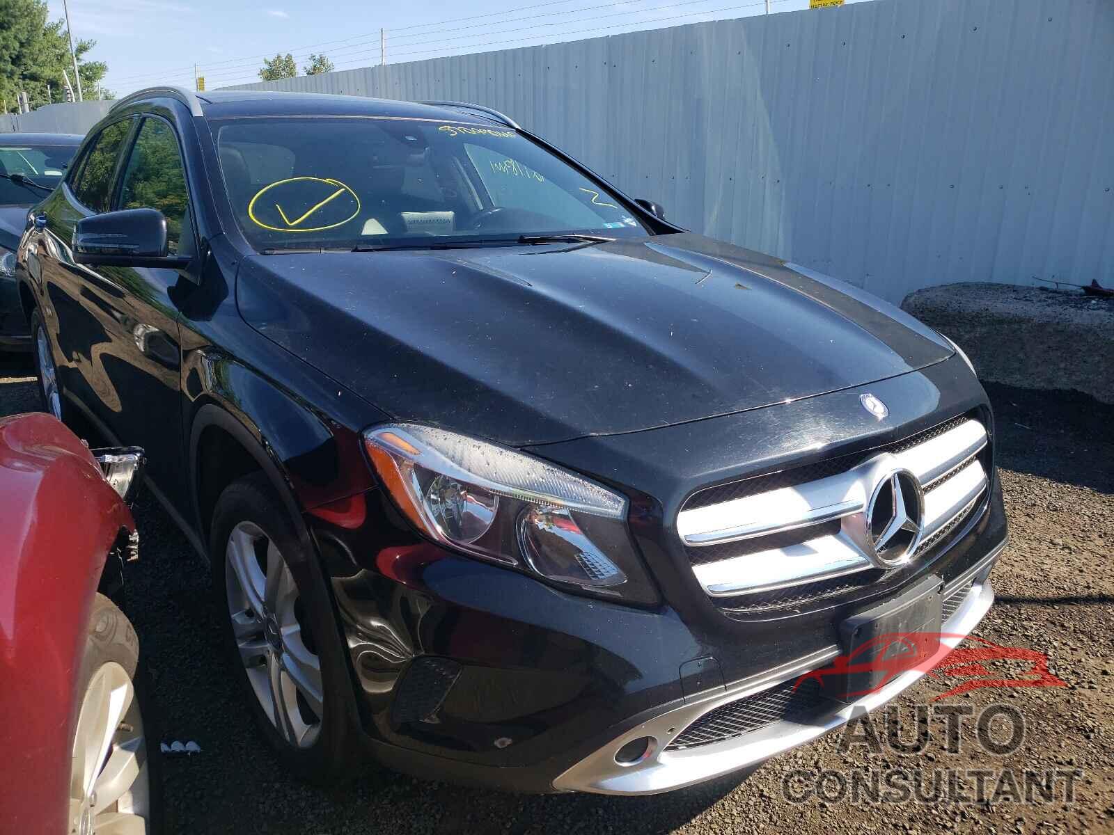 MERCEDES-BENZ GLA-CLASS 2016 - WDCTG4GBXGJ227718