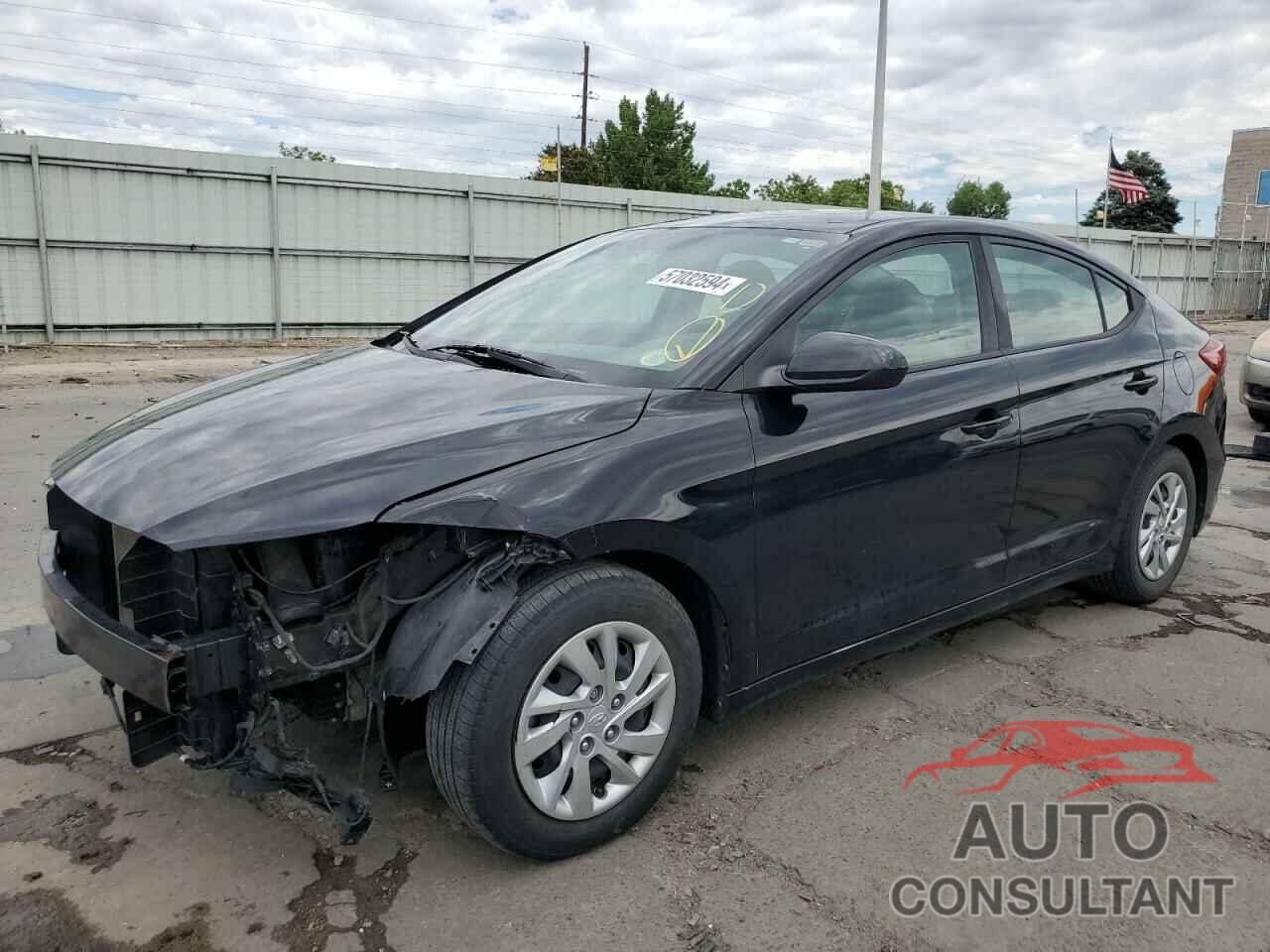 HYUNDAI ELANTRA 2017 - KMHD74LF1HU128204