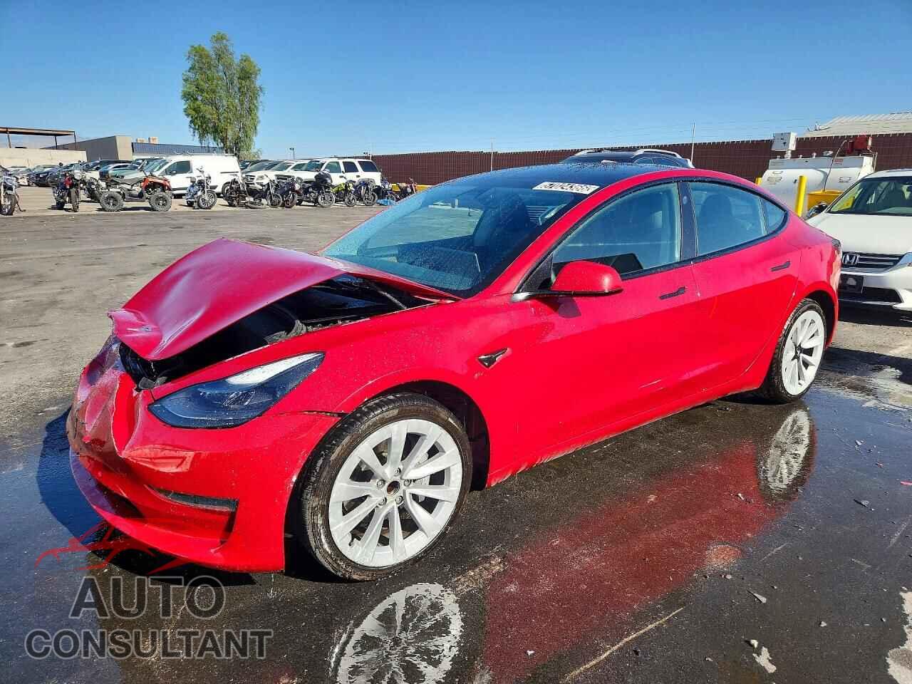 TESLA MODEL 3 2022 - 5YJ3E1EA2NF370770