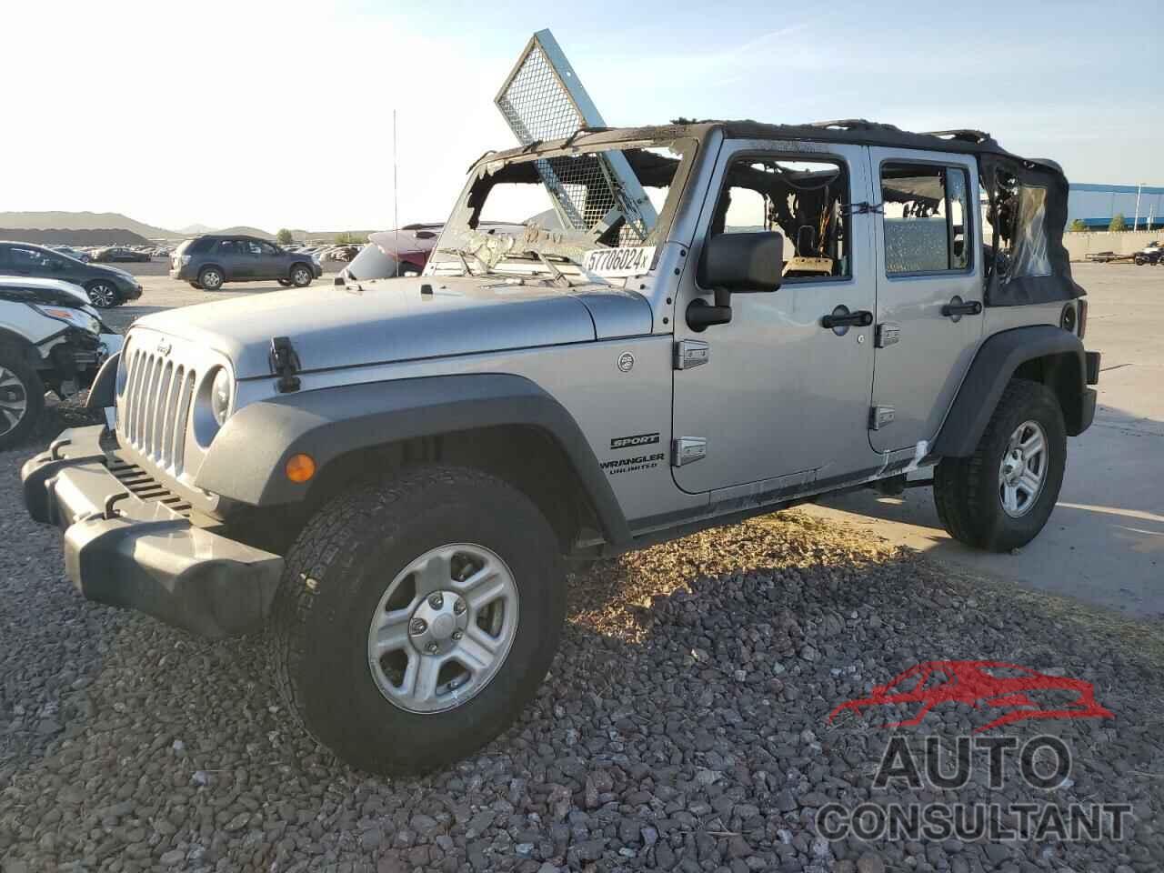 JEEP WRANGLER 2017 - 1C4BJWDG4HL537271