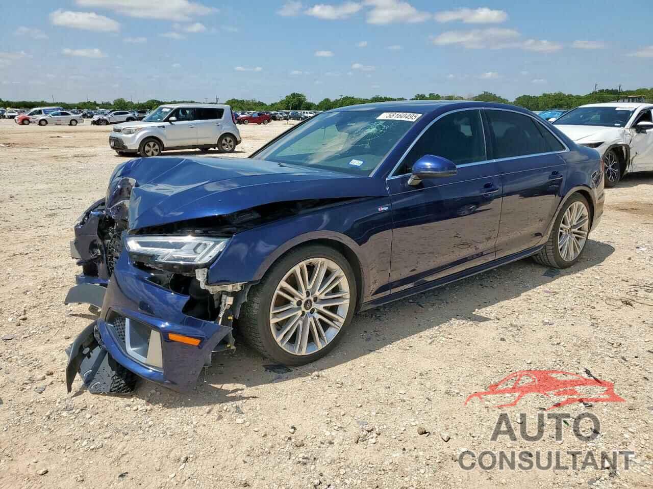 AUDI A4 2019 - WAUENAF42KA043935