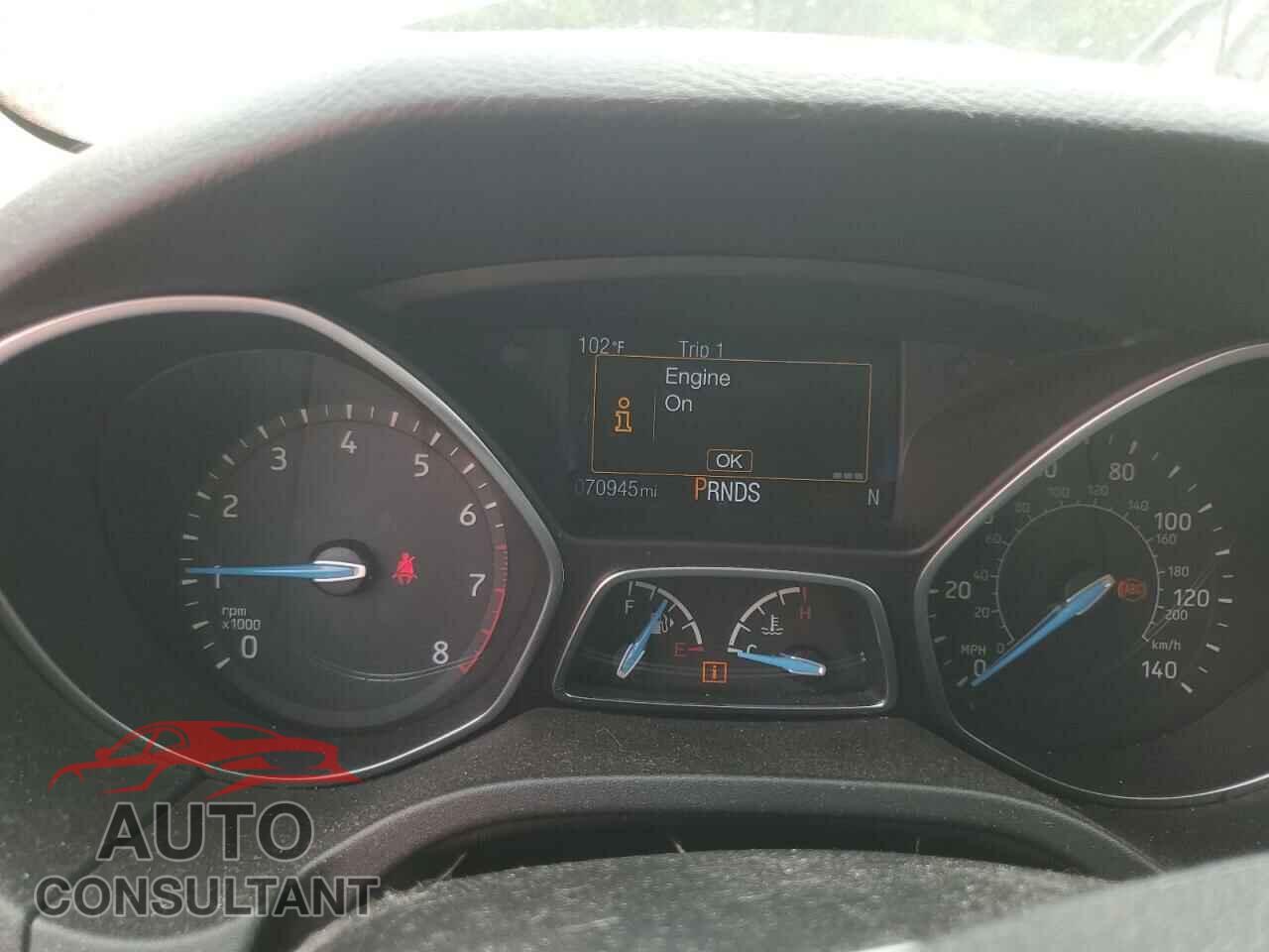 FORD FOCUS 2016 - 1FADP3KE2GL329014