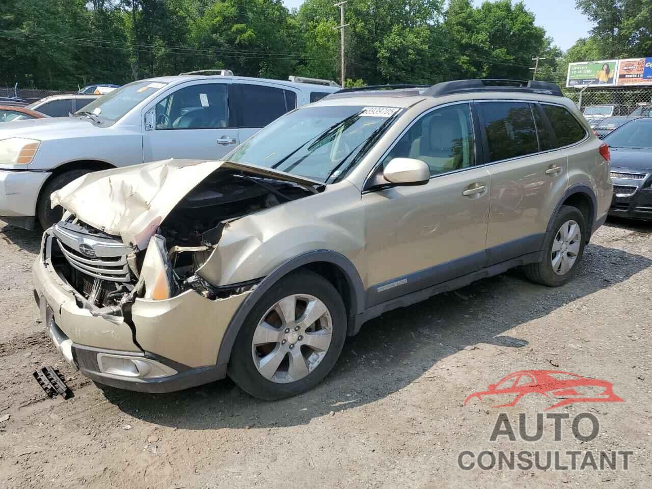 SUBARU OUTBACK 2010 - 4S4BRBKC7A3342851