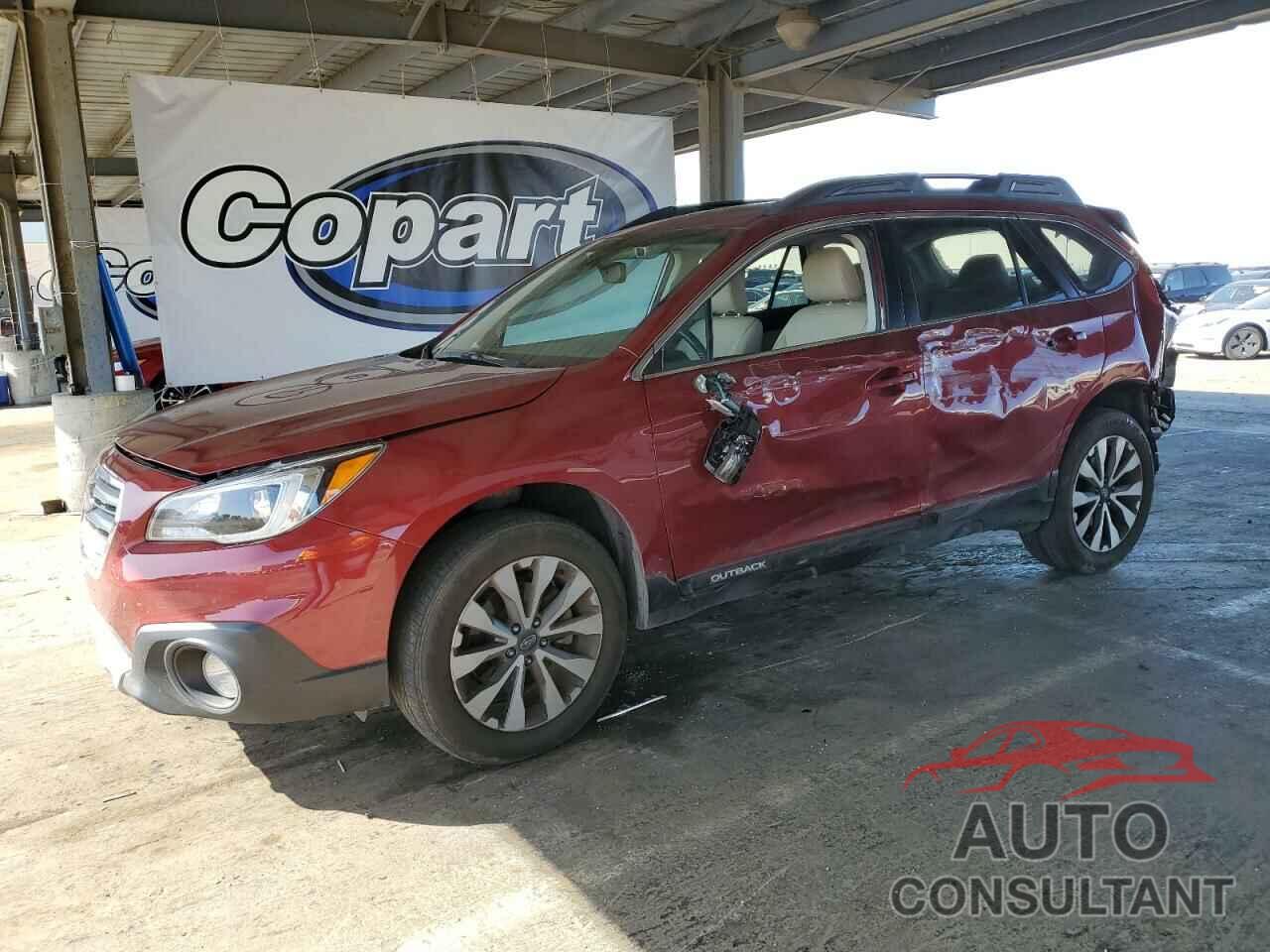 SUBARU OUTBACK 2016 - 4S4BSANC7G3228545