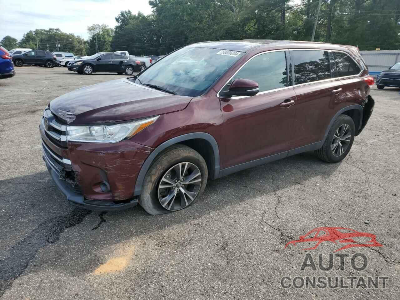 TOYOTA HIGHLANDER 2019 - 5TDZZRFH6KS332569