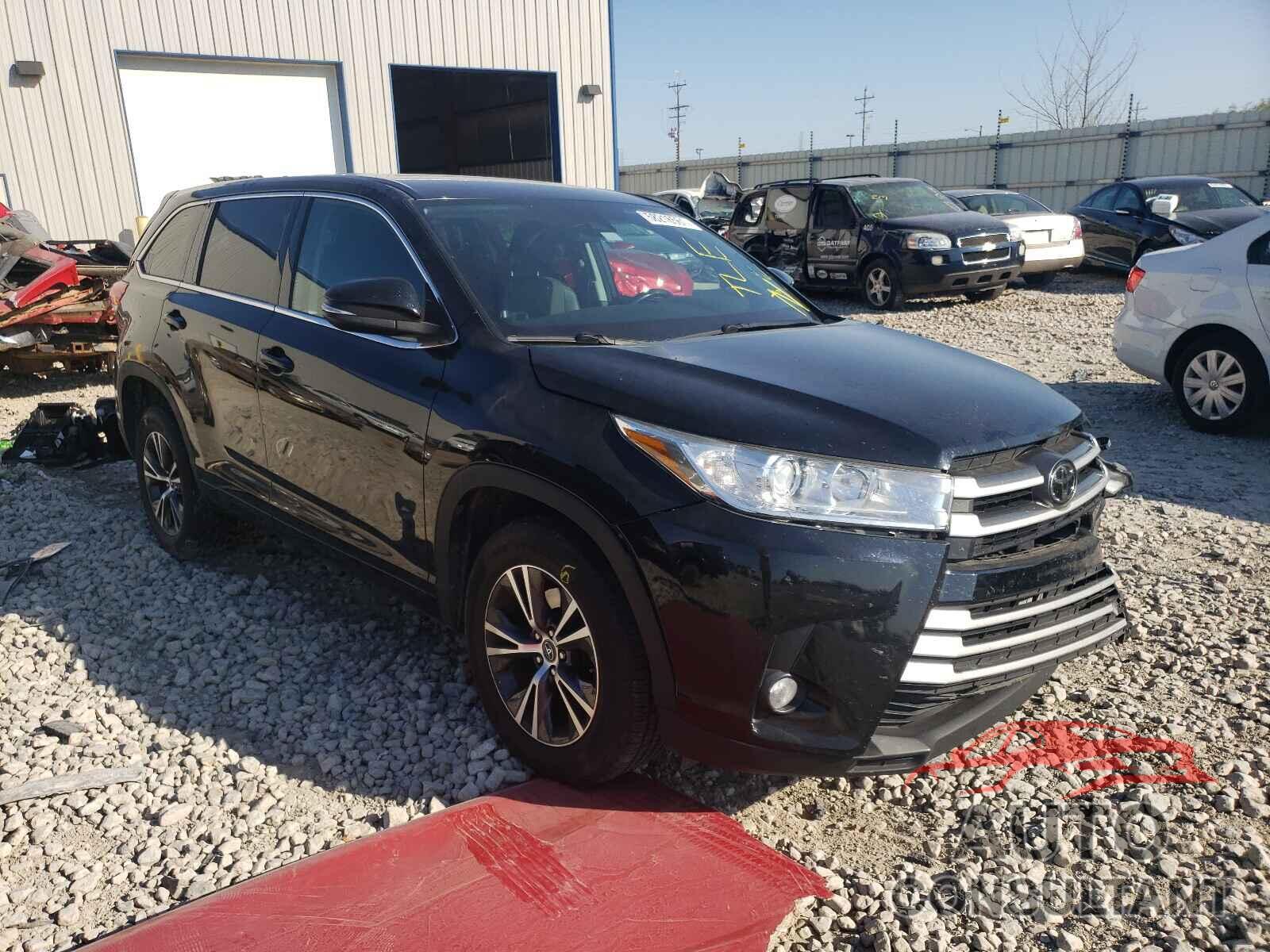 TOYOTA HIGHLANDER 2017 - 5TDZZRFH0HS192320