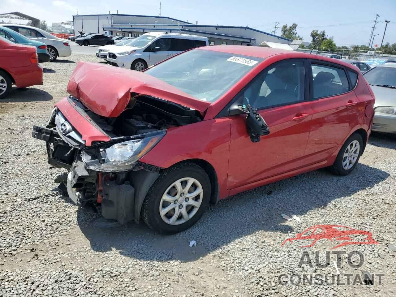 HYUNDAI ACCENT 2014 - KMHCT5AE0EU164727