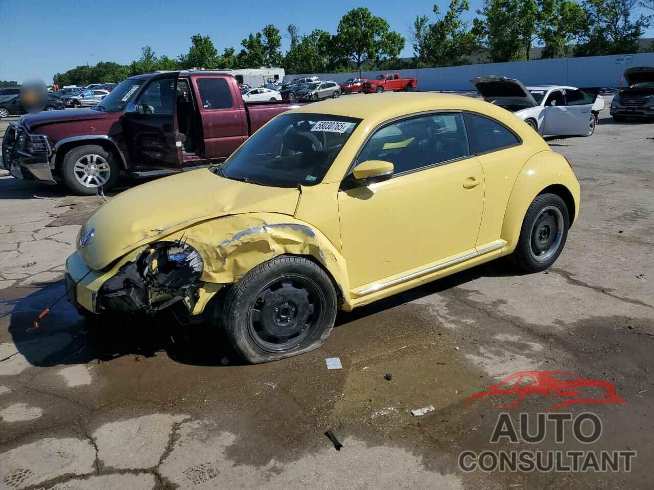 VOLKSWAGEN BEETLE 2012 - 3VWJX7AT9CM648436