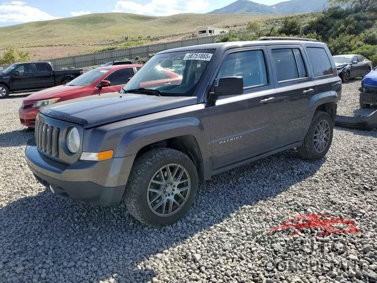JEEP PATRIOT 2017 - 1C4NJRFB3HD175329