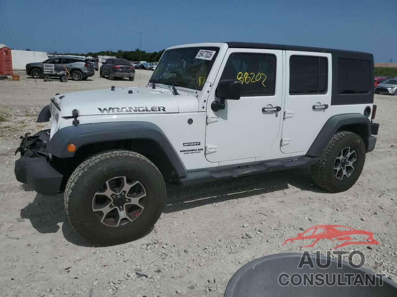JEEP WRANGLER 2017 - 1C4BJWDG8HL586957