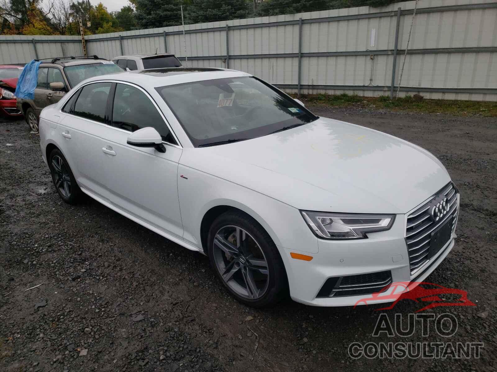 AUDI A4 2018 - WAUENAF40JA144809