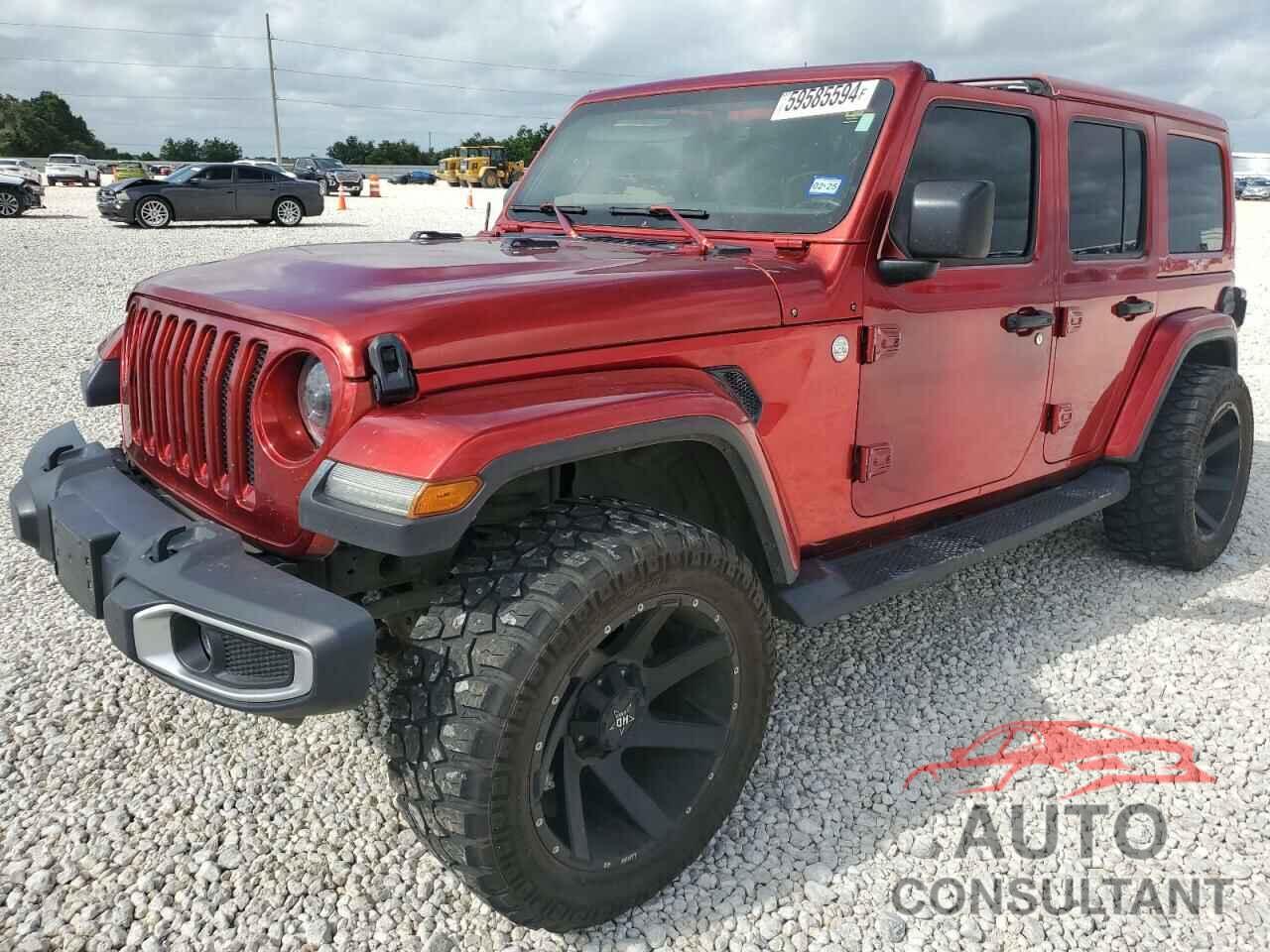 JEEP WRANGLER 2018 - 1C4HJXEG1JW243166