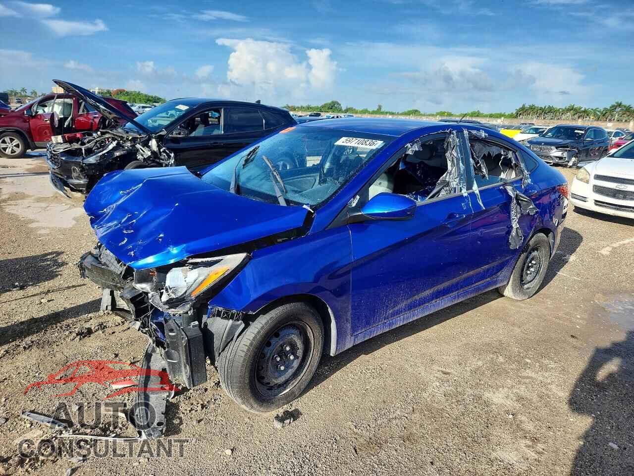 HYUNDAI ACCENT 2014 - KMHCT4AE8EU744916