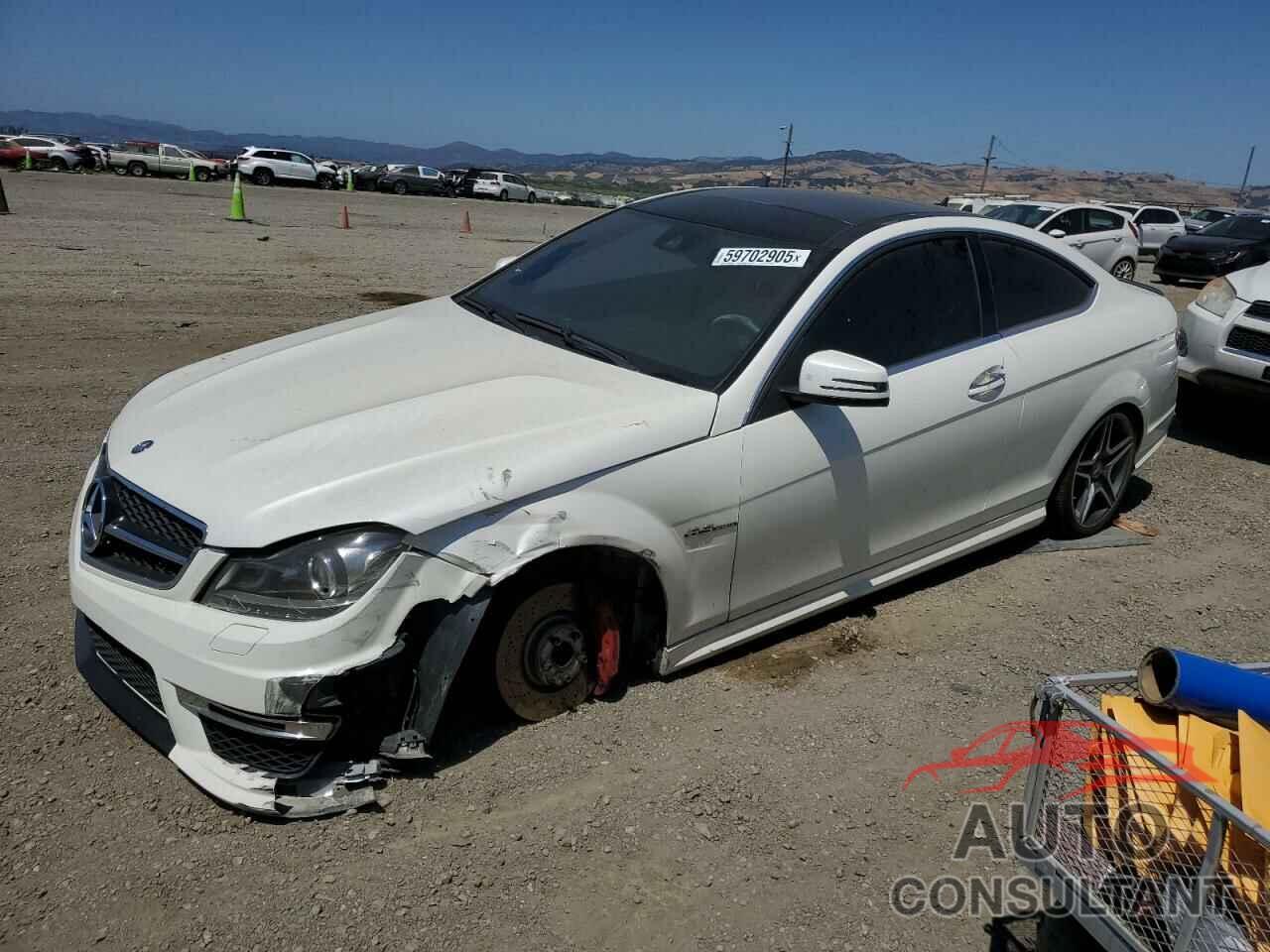 MERCEDES-BENZ C-CLASS 2012 - WDDGJ7HB9CF814987
