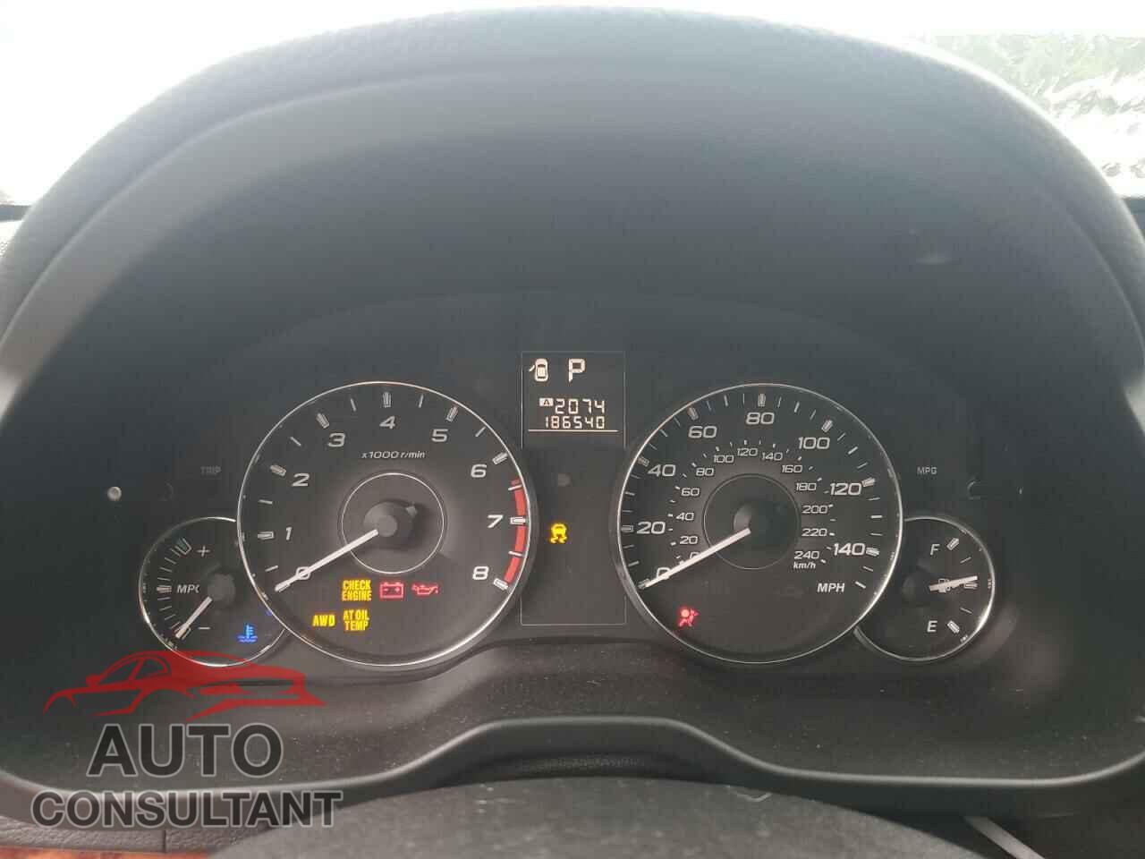 SUBARU OUTBACK 2012 - 4S4BRBLC4C3294100