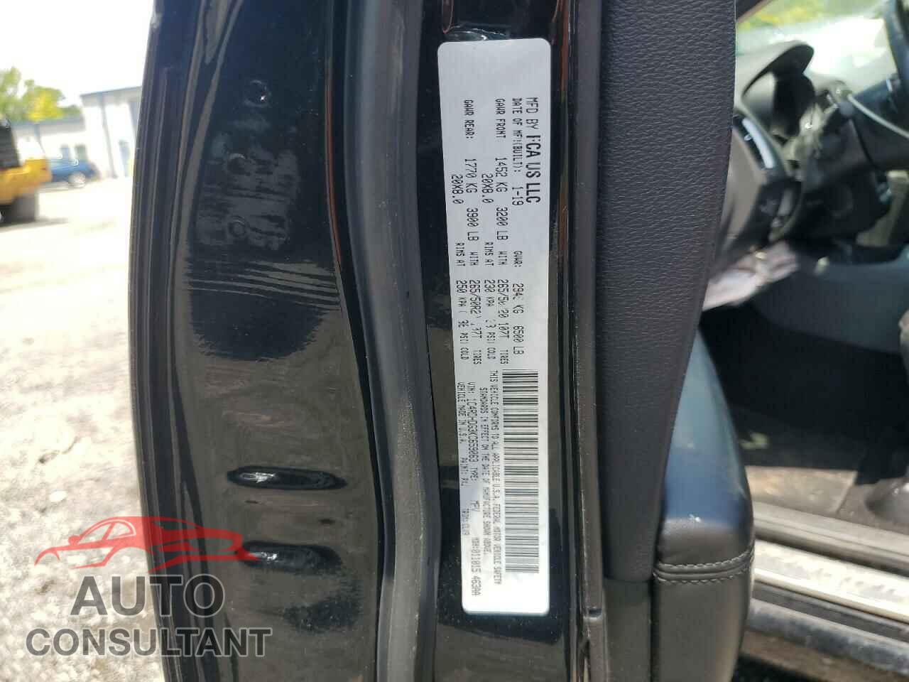 DODGE DURANGO 2019 - 1C4RDHDG3KC659063