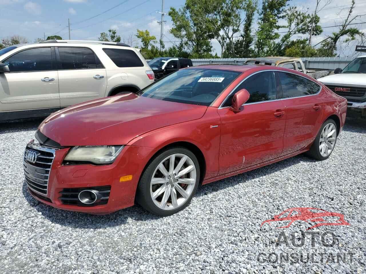 AUDI A7 2012 - WAUYGAFC2CN147141