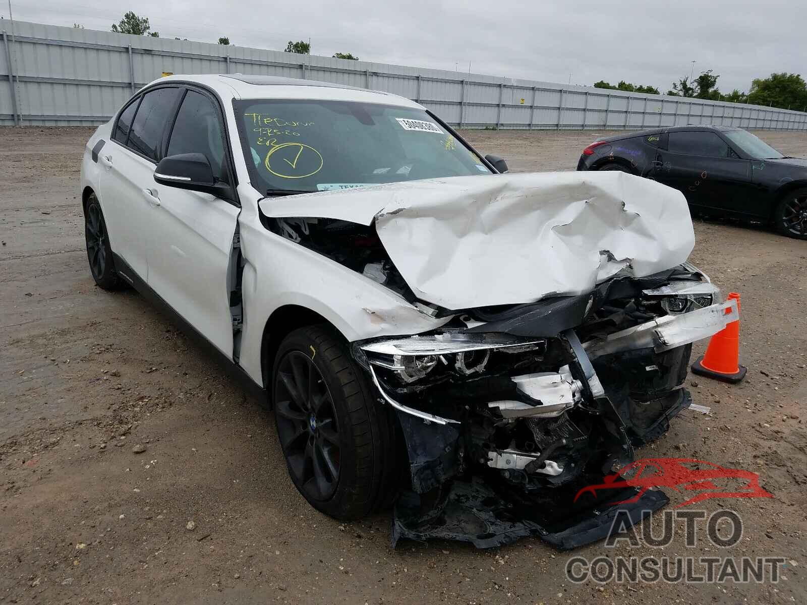 BMW 3 SERIES 2016 - WBA8E9G50GNT44514