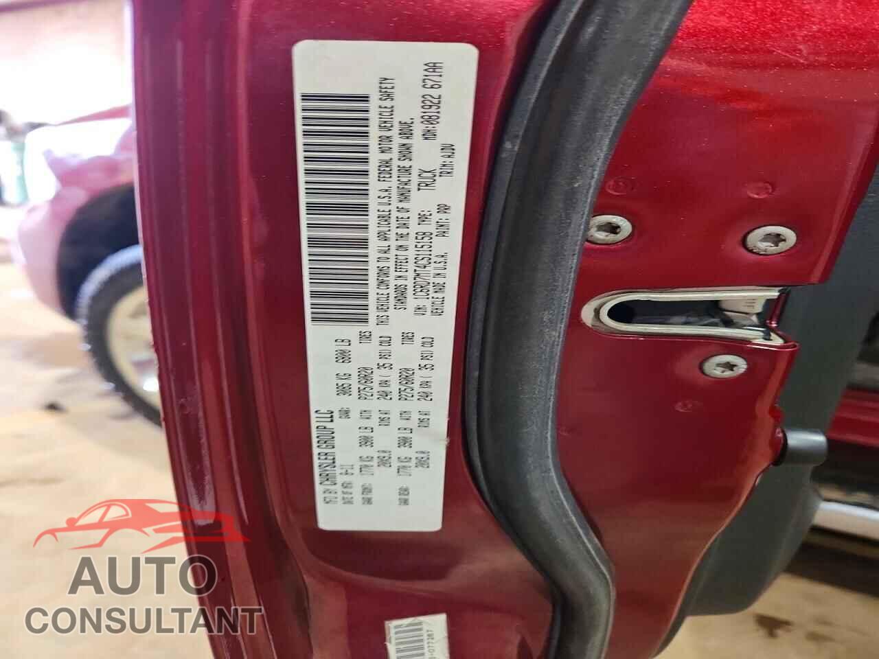 DODGE RAM 1500 2012 - 1C6RD7MT4CS115158