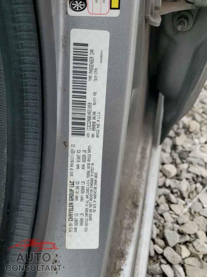 DODGE AVENGER 2013 - 1C3CDZAB8DN531059