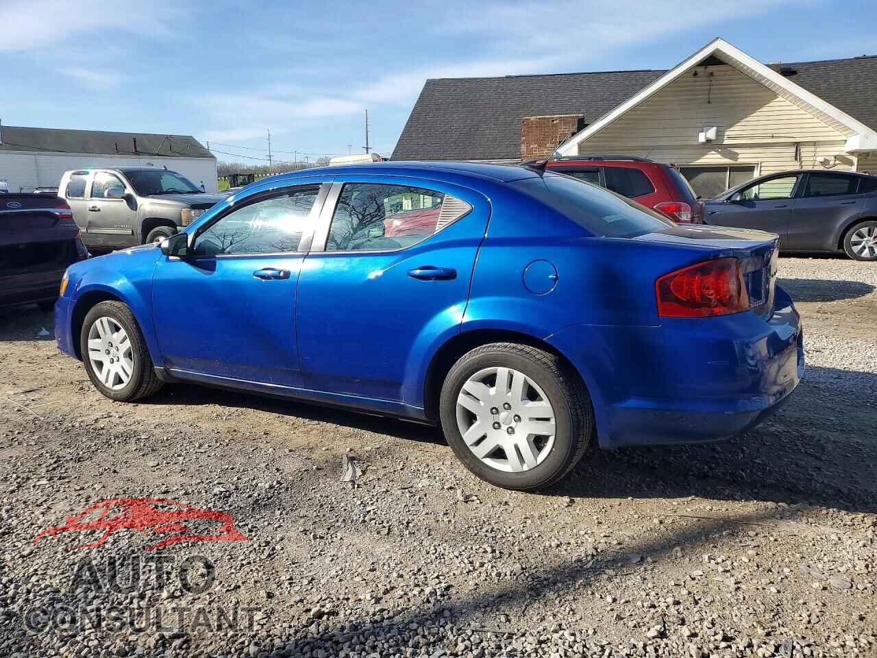 DODGE AVENGER 2012 - 1C3CDZAB5CN207338