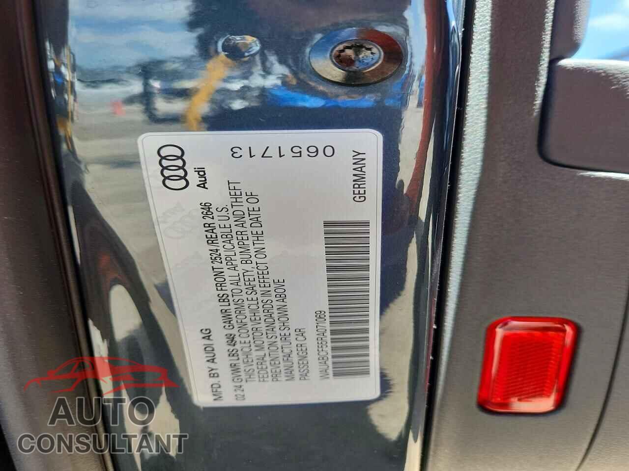 AUDI A5 2024 - WAUABCF55RA071069