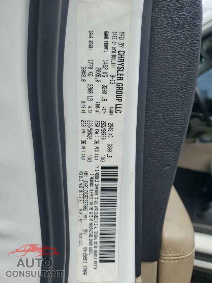 DODGE DURANGO 2014 - 1C4RDJDG2EC287002