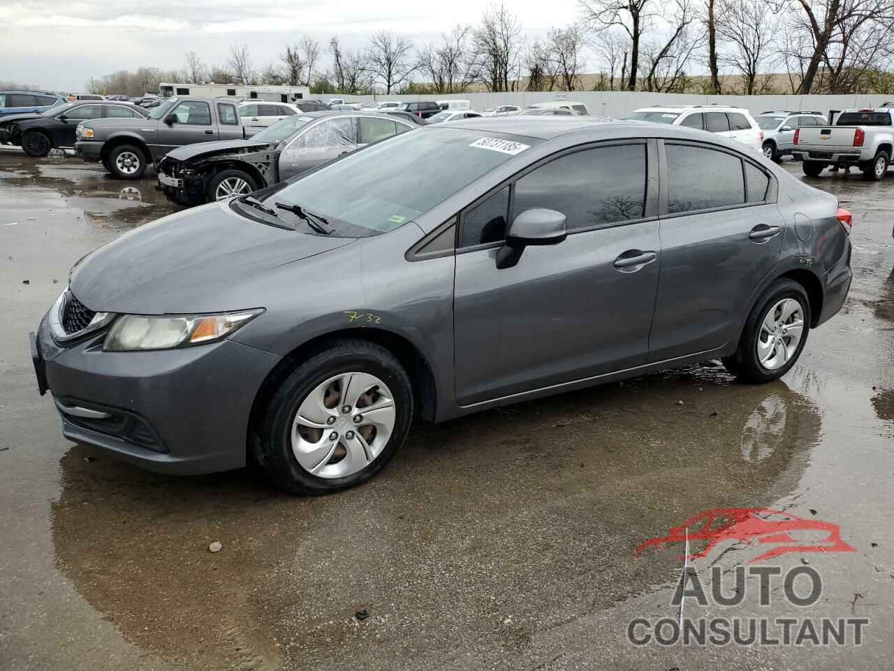 HONDA CIVIC 2013 - 19XFB2F55DE096482