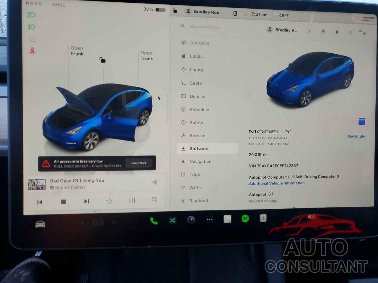 TESLA MODEL Y 2023 - 7SAYGAEE0PF742387