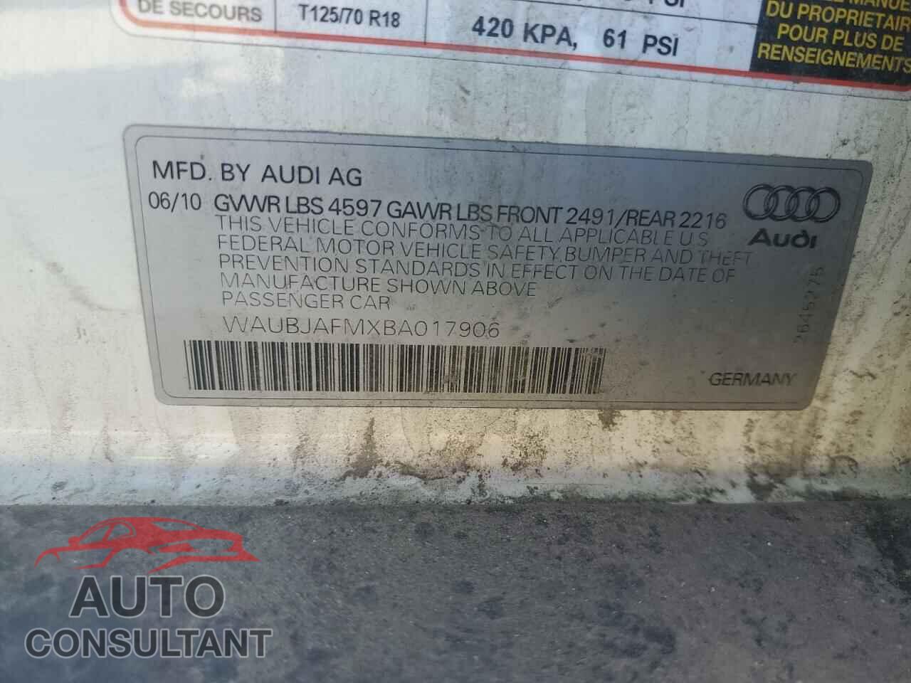 AUDI A3 2011 - WAUBJAFMXBA017906