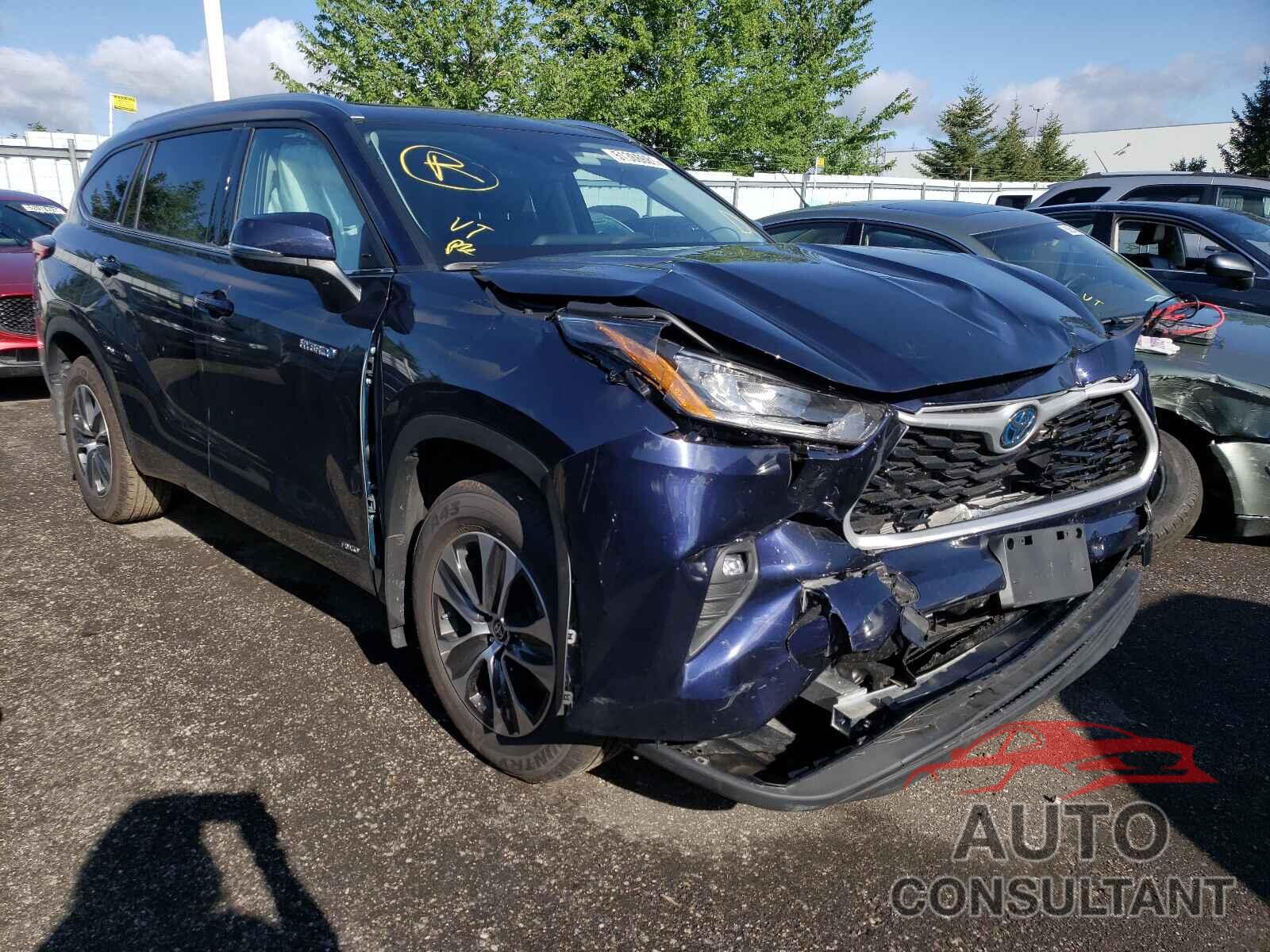 TOYOTA HIGHLANDER 2021 - 5TDGBRCH7MS526742