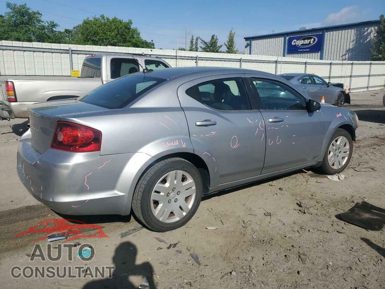 DODGE AVENGER 2013 - 1C3CDZAB4DN572112