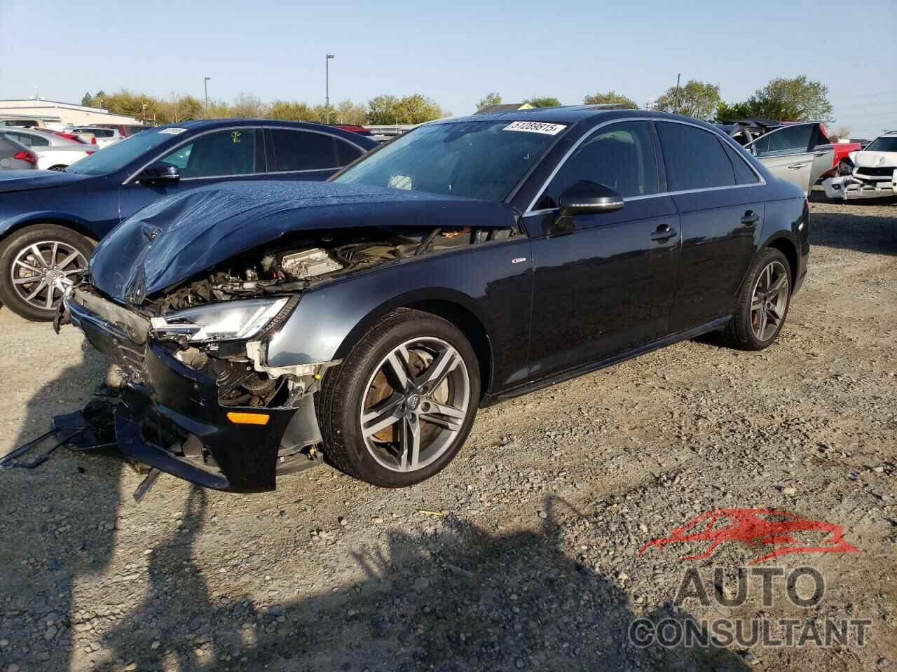AUDI A4 2017 - WAUENAF42HN067377