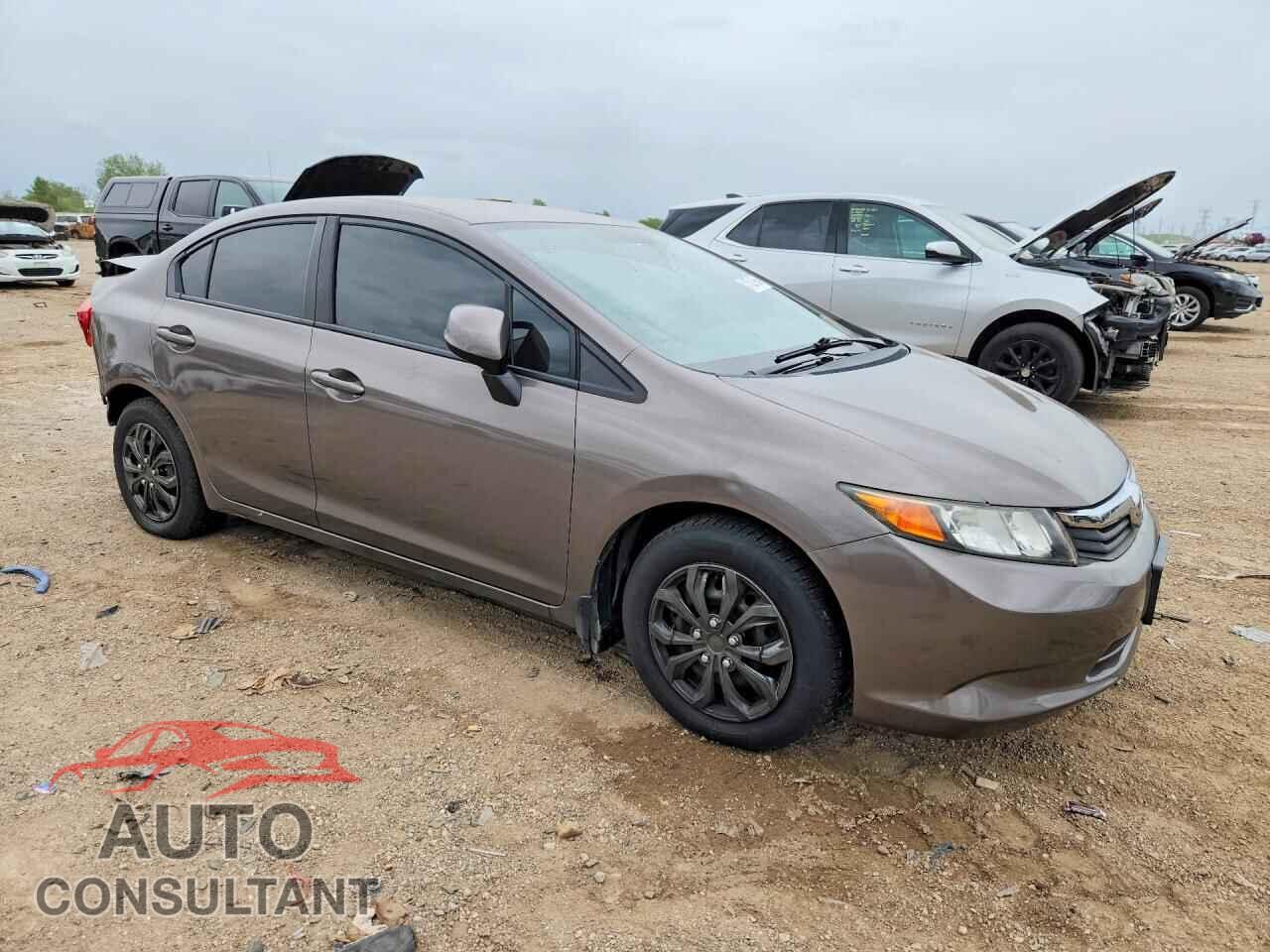 HONDA CIVIC 2012 - 19XFB2F58CE041829