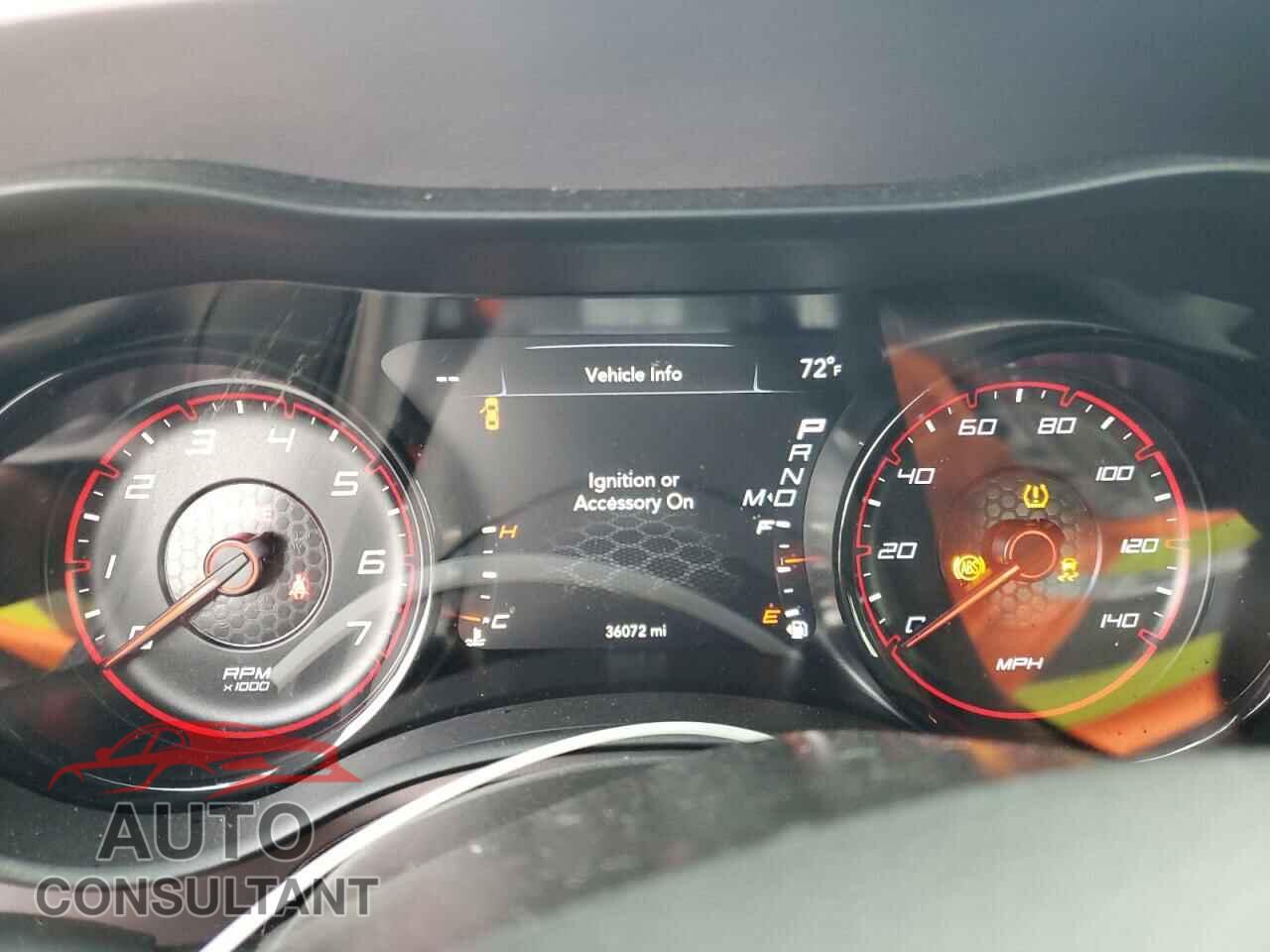 DODGE CHARGER 2019 - 2C3CDXBG2KH721864