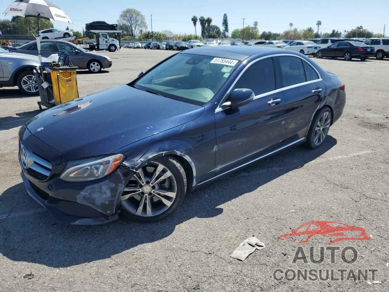 MERCEDES-BENZ C-CLASS 2016 - 55SWF4JB2GU151156