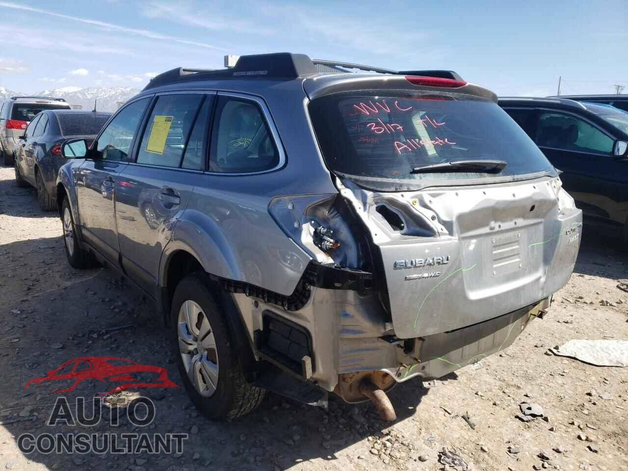 SUBARU OUTBACK 2011 - 4S4BRBAC7B3331304