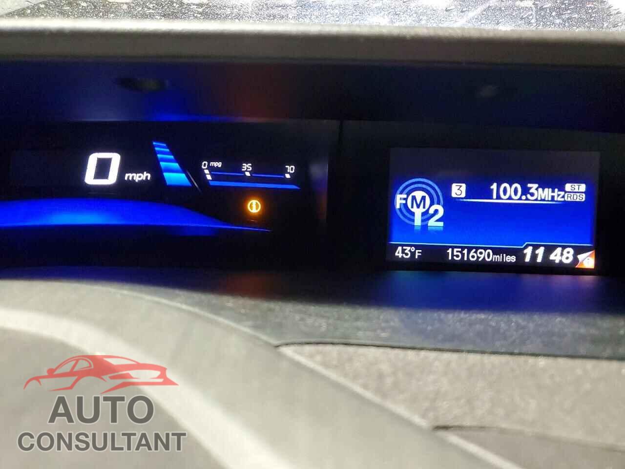 HONDA CIVIC 2012 - 2HGFB2F97CH592021
