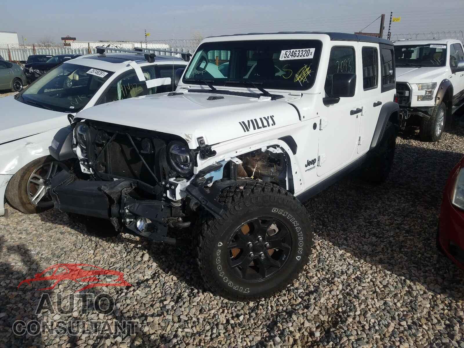 JEEP WRANGLER 2020 - 1C4HJXDG9LW242559