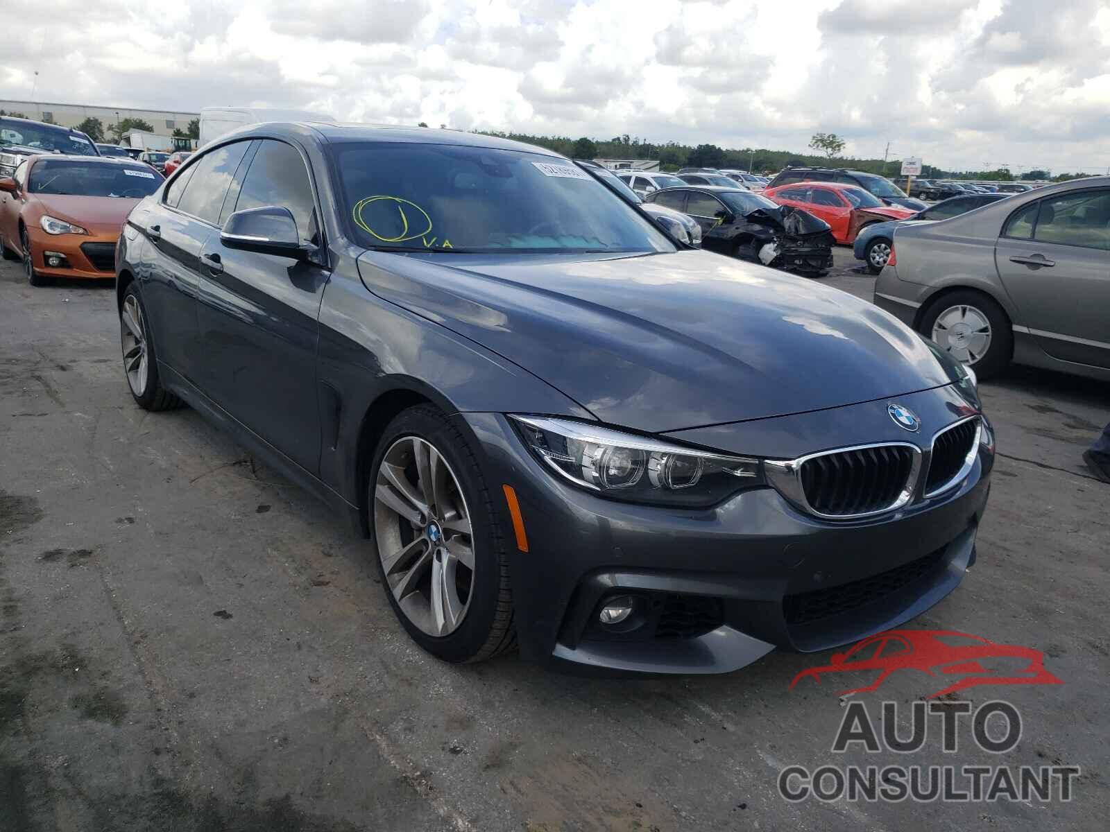 BMW 4 SERIES 2018 - WBA4J1C56JBG79645