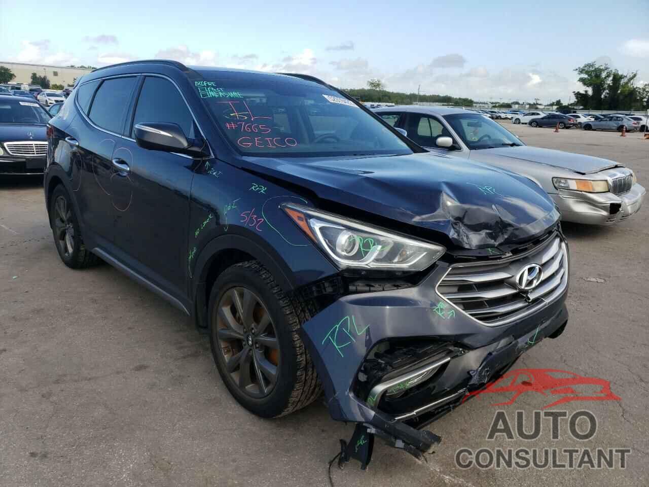 HYUNDAI SANTA FE 2018 - 5XYZW4LA1JG528725